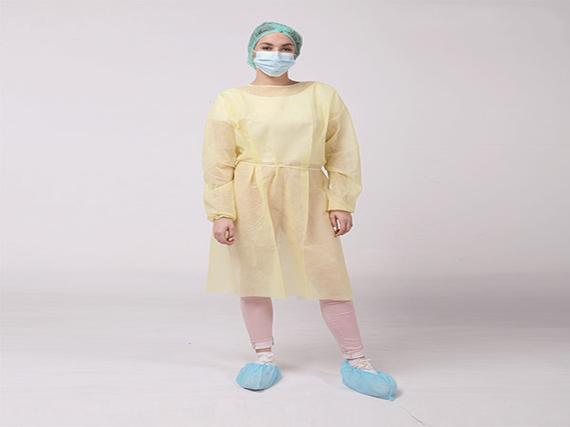 Disposable Non Woven Isolation Gown