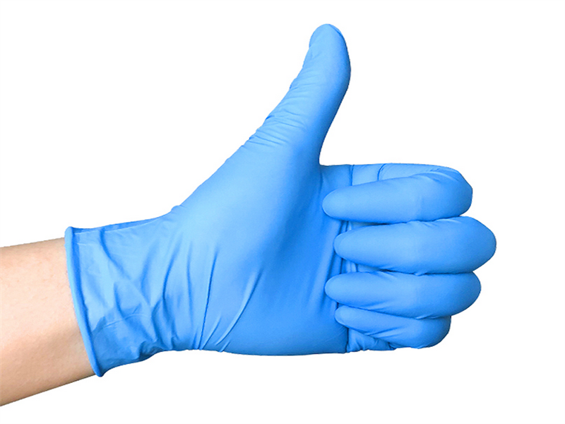 Hot Sale Disposable Synthetic Nitrile Blend Gloves in China